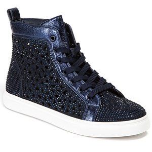 Lady Couture Blue New York High-Top Sneaker